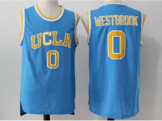 UCLA Bruins #0 Russell Westbrook Light Blue Basketball Jersey