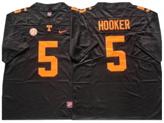 Tennessee Volunteers #5 Hendon Hooker Black Football Jersey