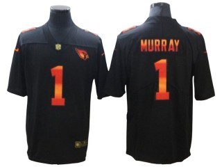 Arizona Cardinals #1 Kyler Murray Black Colorful Fashion Limited Jersey