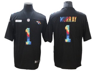 Arizona Cardinals #1 Kyler Murray Black Rainbow Vapor Limited Jersey