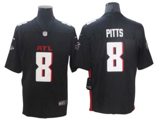 Atlanta Falcons #8 Kyle Pitts Black Vapor Untouchable Limited Jersey