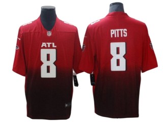 Atlanta Falcons #8 Kyle Pitts Red Vapor Untouchable Limited Jersey