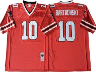 M&N Atlanta Falcons #10 Steve Bartkowski Red Legacy Jersey
