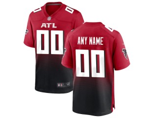 Custom Atlanta Falcons Red Vapor Jersey