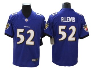Baltimore Ravens #52 Ray Lewis Purple Vapor Untouchable Limited Jersey