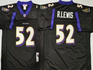 M&N Baltimore Ravens #52 Ray Lewis Black Legacy Jersey