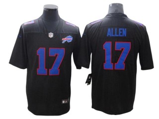 Buffalo Bills #17 Josh Allen Black Vapor Limited Jersey