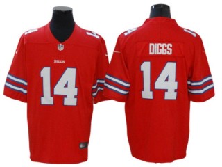 Buffalo Bills #14 Stefon Diggs Red Color Rush Jersey