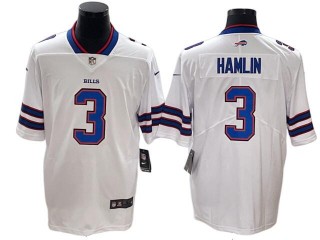 Buffalo Bills #3 Damar Hamlin White Vapor Limited Jersey