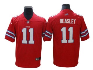 Buffalo Bills #11 Cole Beasley Red Color Rush Jersey