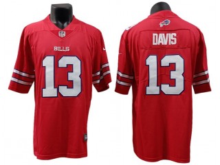Buffalo Bills #13 Gabe Davis Red Vapor Limited Jersey