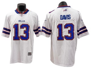 Buffalo Bills #13 Gabe Davis White Vapor Limited Jersey