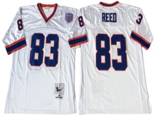 M&N Buffalo Bills #83 Andre Reed White Legacy Jersey