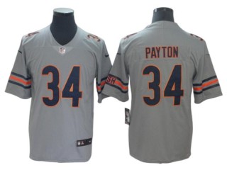 Chicago Bears #34 Walter Payton Gray Inverted Legend Limited Jersey