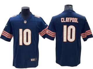 Chicago Bears #10 Chase Claypool Navy Vapor Limited Jersey