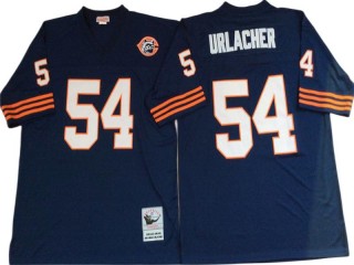 M&N Chicago Bears #54 Brian Urlacher Navy Legacy Jersey-Big Number