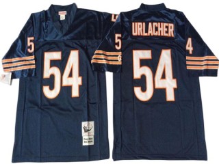 M&N Chicago Bears #54 Brian Urlacher Navy Legacy Jersey-Small Number