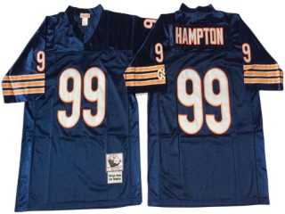 M&N Chicago Bears #99 Dan Hampton Navy Legacy Jersey-Small Number