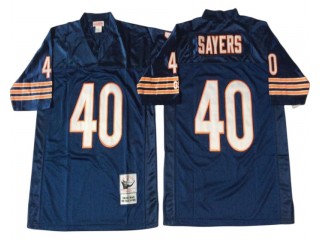 M&N Chicago Bears #40 Gale Sayers Navy Legacy Jersey-Small Number