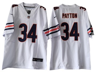 Chicago Bears #34 Walter Payton White Vapor F.U.S.E. Limited Jersey