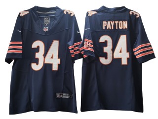 Chicago Bears #34 Walter Payton Navy Vapor F.U.S.E. Limited Jersey