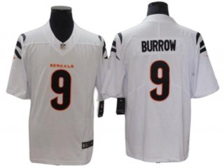 Cincinnati Bengals #9 Joe Burrow White Vapor Limited Jersey 