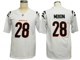 Cincinnati Bengals #28 Joe Mixon White Vapor Limited Jersey