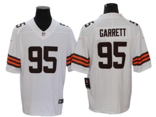 Cleveland Browns #95 Myles Garrett White Vapor Limited Jersey