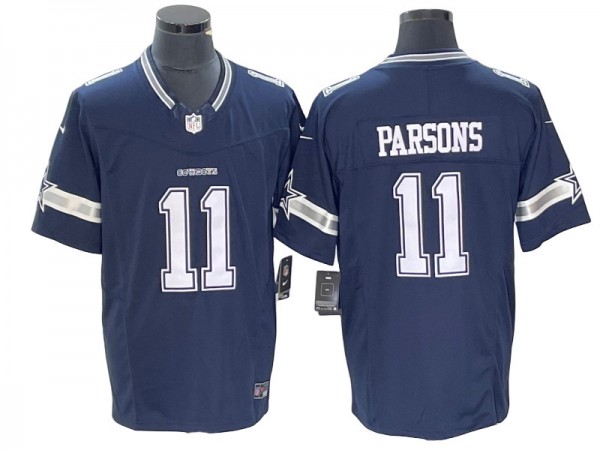 Dallas Cowboys #11 Micah Parsons Navy Vapor F.U.S.E. Limited Jersey