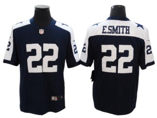 Dallas Cowboys #22 Emmitt Smith Navy Alternate Vapor Limited Jersey
