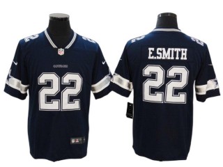 Dallas Cowboys #22 Emmitt Smith Navy Vapor Untouchable Limited Jersey