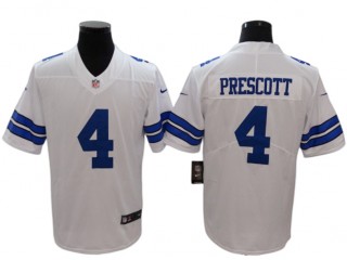 Dallas Cowboys #4 Dak Prescott White Vapor Untouchable Limited Jersey