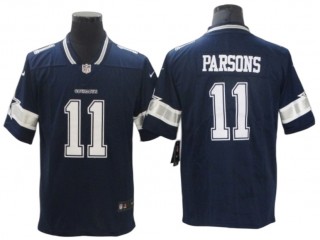 Dallas Cowboys #11 Micah Parsons Navy Vapor Limited Jersey