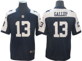 Dallas Cowboys #13 Michael Gallup Navy Alternate Vapor Limited Jersey