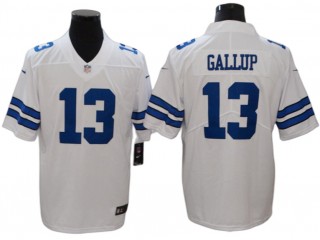 Dallas Cowboys #13 Michael Gallup White Vapor Untouchable Limited Jersey