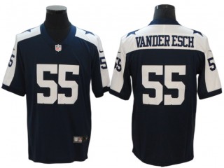 Dallas Cowboys #55 Leighton Vander Esch Navy Alternate Vapor Limited Jersey