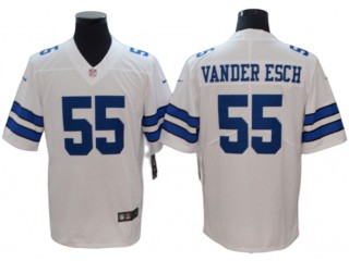 Dallas Cowboys #55 Leighton Vander Esch White Vapor Untouchable Limited Jersey