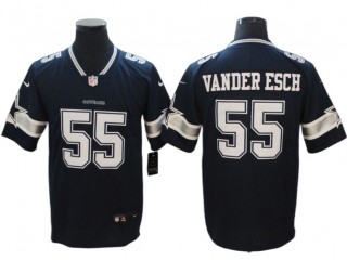 Dallas Cowboys #55 Leighton Vander Esch Navy Vapor Untouchable Limited Jersey