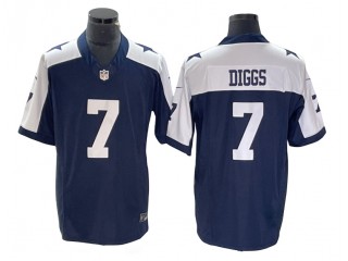 Dallas Cowboys #7 Trevon Diggs Navy Alternate Vapor F.U.S.E. Limited Jersey