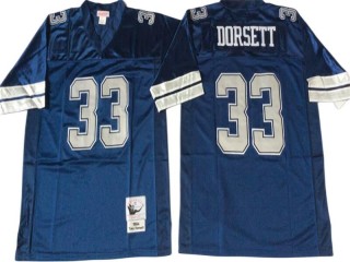 M&N Dallas Cowboys #33 Tony Dorsett Navy 1984 Legacy Jersey