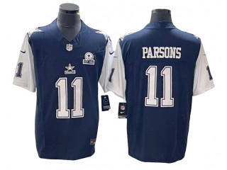 Dallas Cowboys #11 Micah Parsons Navy Classic Vapor F.U.S.E. Limited Jersey