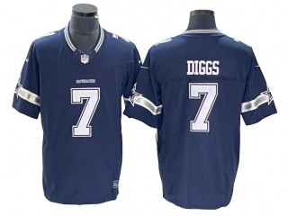 Dallas Cowboys #7 Trevon Diggs Navy Vapor F.U.S.E. Limited Jersey