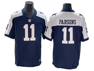 Dallas Cowboys #11 Micah Parsons Navy Alternate Vapor F.U.S.E. Limited Jersey