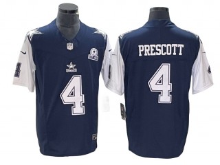 Dallas Cowboys #4 Dak Prescott Navy Classic Vapor F.U.S.E. Limited Jersey
