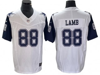Dallas Cowboys #88 CeeDee Lamb White Classic Vapor F.U.S.E. Limited Jersey
