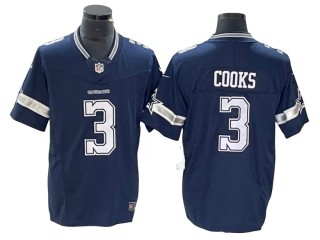 Dallas Cowboys #3 Brandin Cooks Navy Vapor F.U.S.E. Limited Jersey