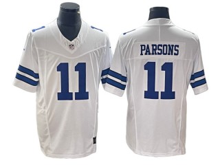 Dallas Cowboys #11 Micah Parsons White Vapor F.U.S.E. Limited Jersey