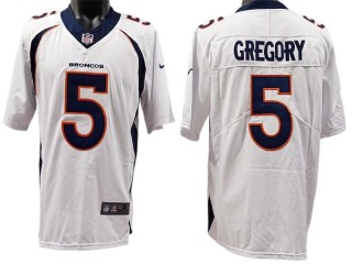 Denver Broncos #5 Randy Gregory White Vapor Limited Jersey