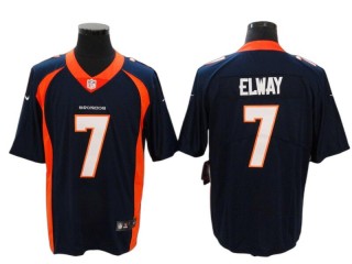 Denver Broncos #7 John Elway Navy Vapor Untouchable Limited Jersey