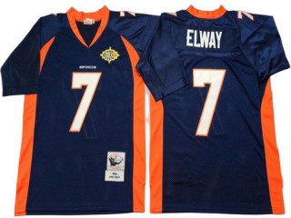 M&N Denver Broncos #7 John Elway Navy 1994 Legacy Jersey